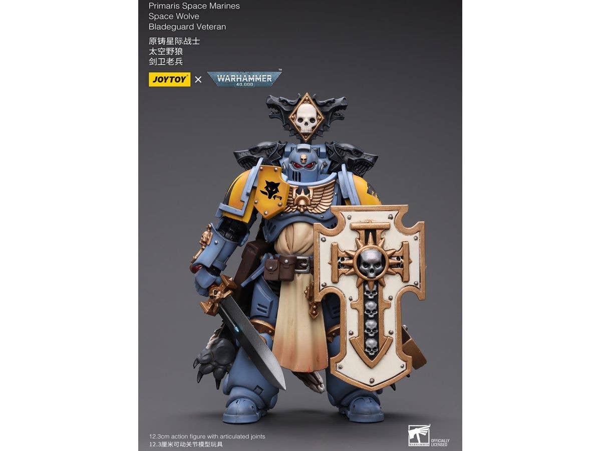 Warhammer 40K Primaris Space Marines Space Wolves Bladeguard Veteran