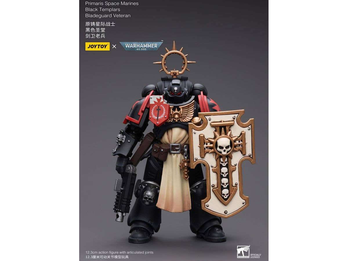 Warhammer 40K Primaris Space Marines Black Templars Bladeguard Veteran