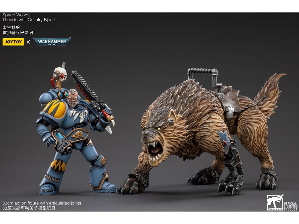 Warhammer 40K Space Wolves Thunderwolf Cavalry Bjane