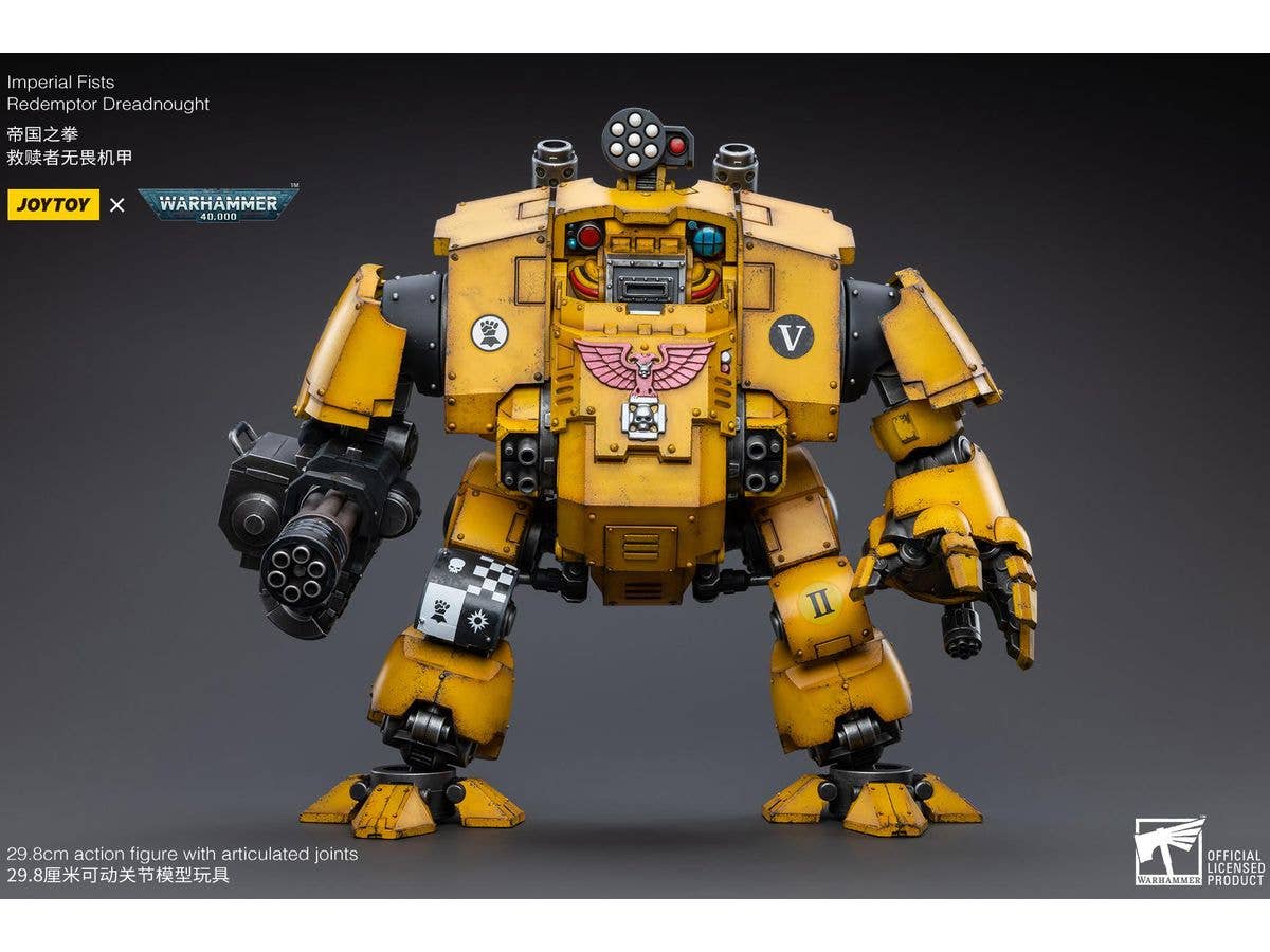 Warhammer 40K Imperial Fists Redemptor Dreadnought