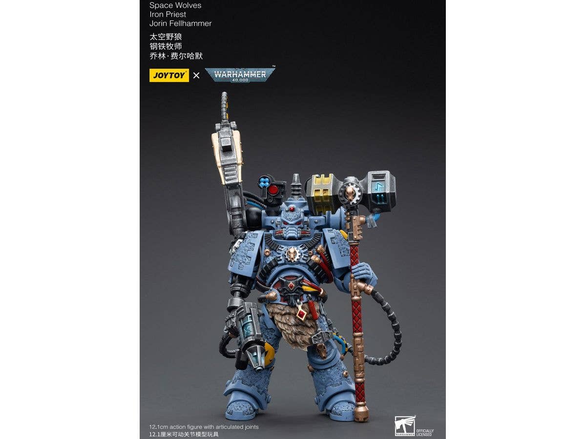 Warhammer 40K Space Wolves Iron Priest Jorin Fellhammer