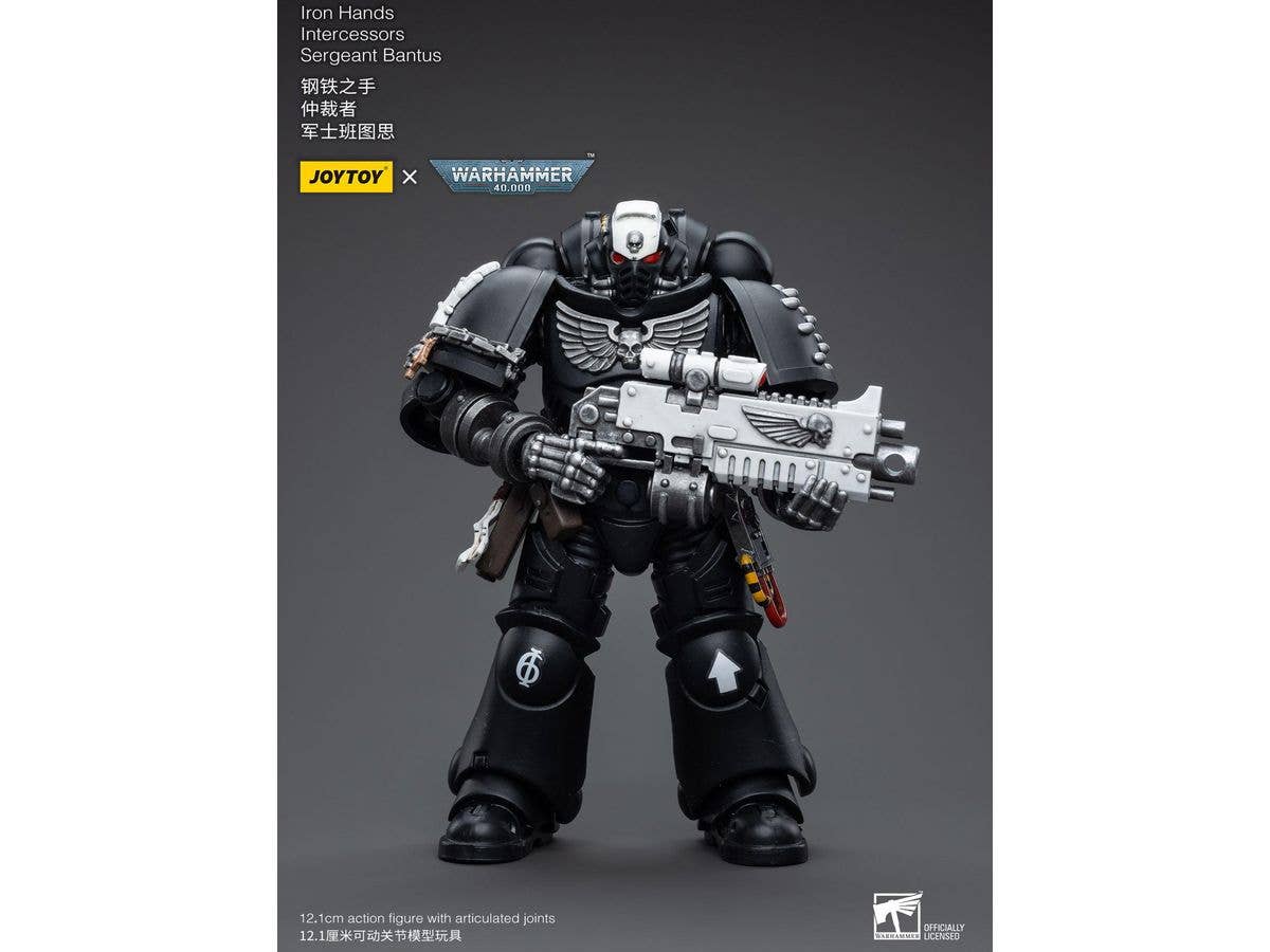 Warhammer 40K Iron Hands Intercessors Sergeant Bantus