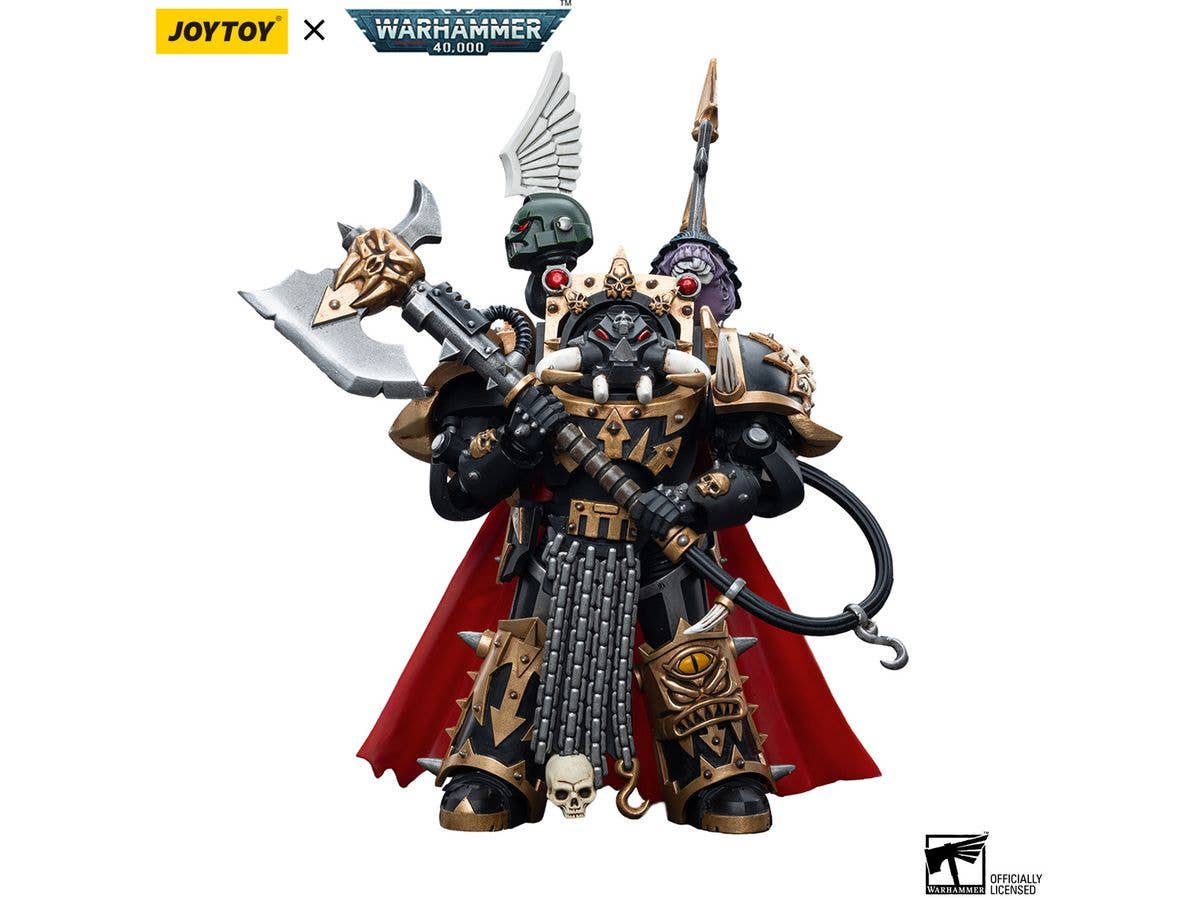 Warhammer 40K Chaos Space Marines Black Legion Chaos Lord in Terminator Armor