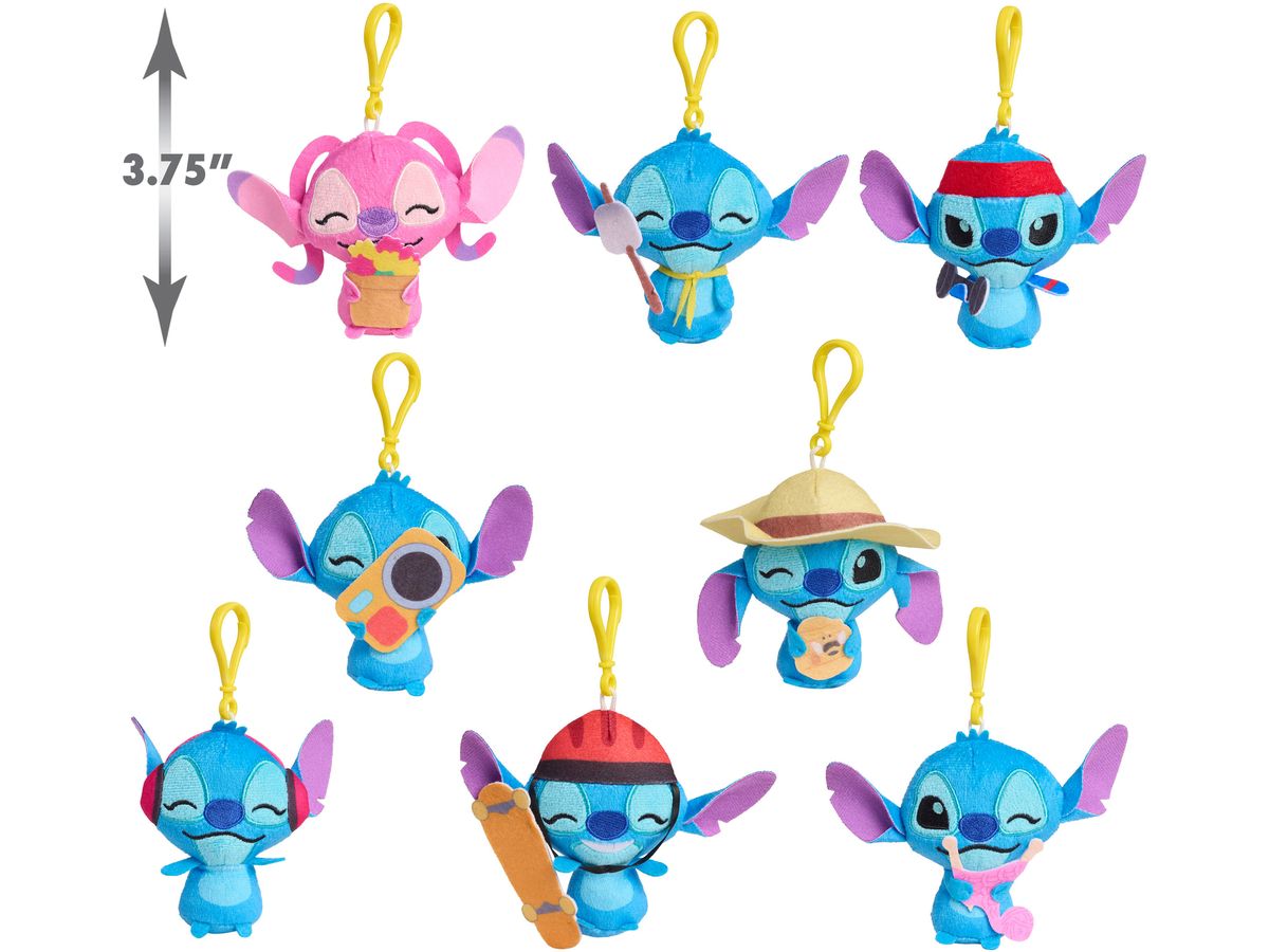 Stitch Plush Clip: 1Box (12pcs)
