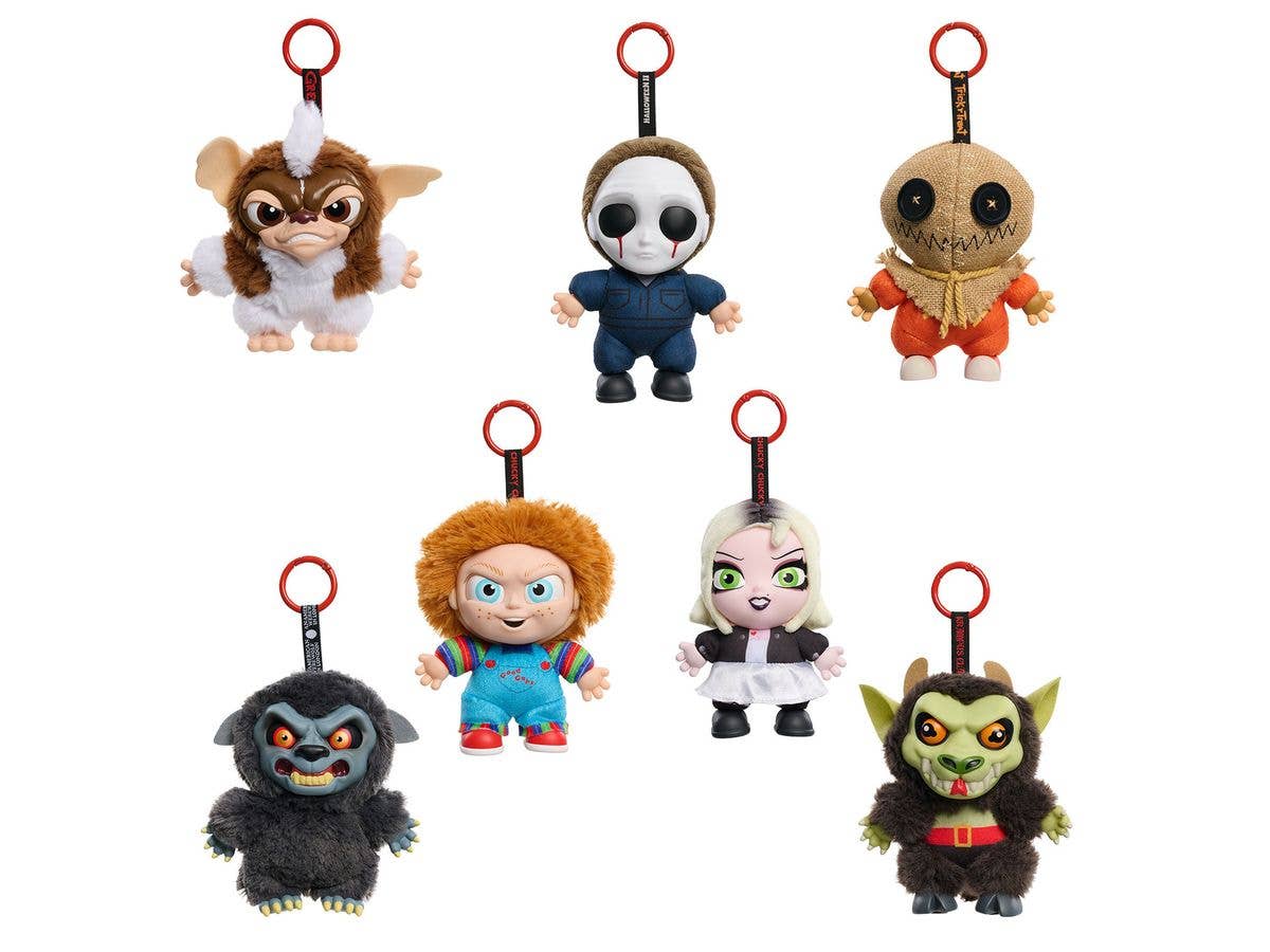 Tiny Nightmare - Plush Keychain: Fright Face 1Box 6pcs
