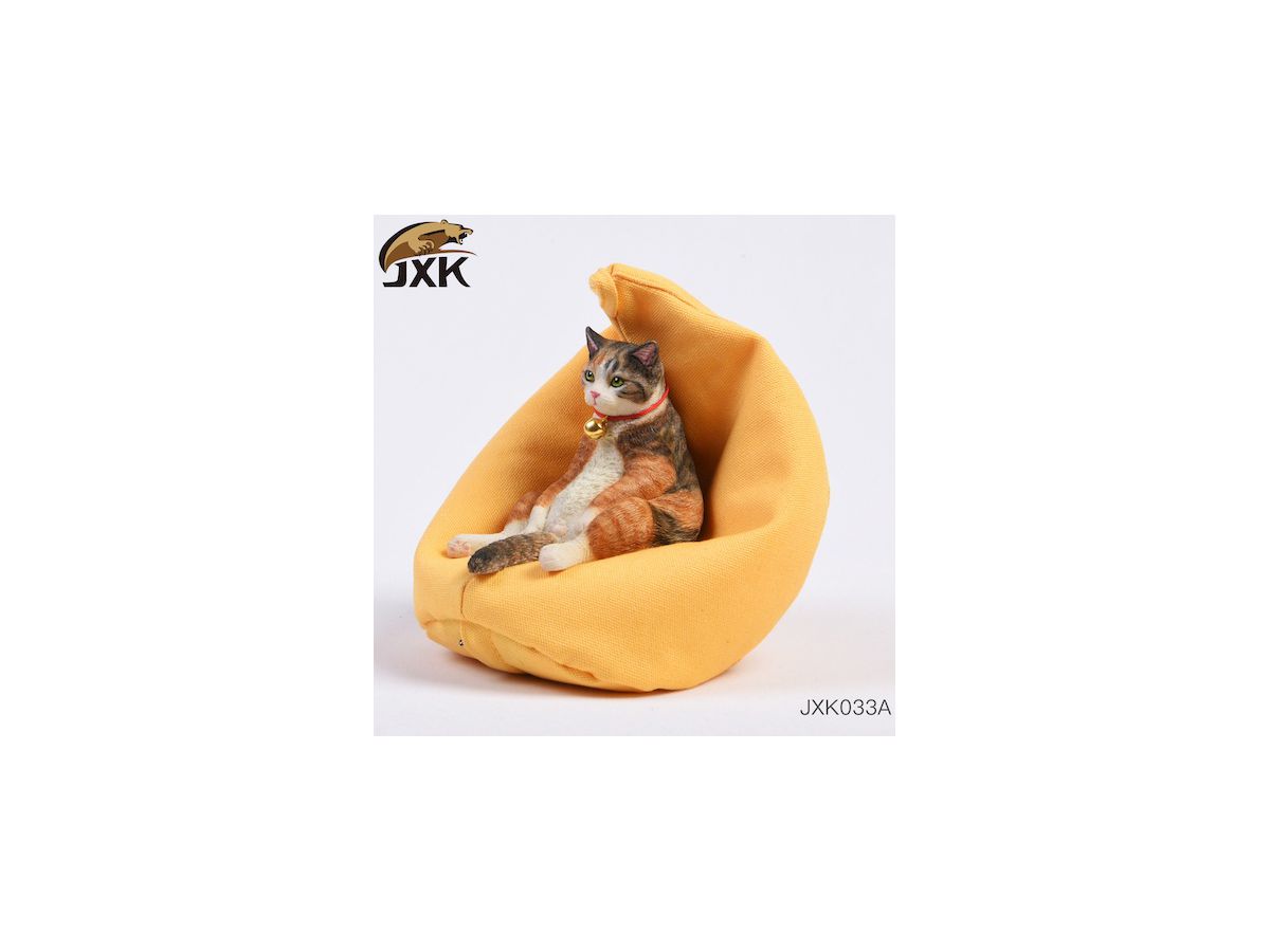 JXK-033A Lazy Cat with Sofa A (Calico)