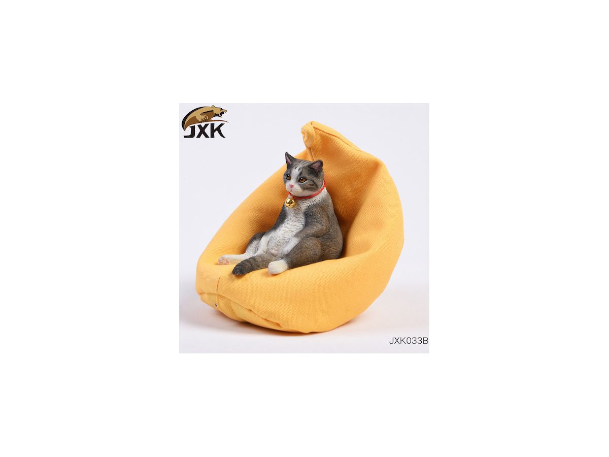 JXK-033B Lazy Cat with Sofa B (Ash)