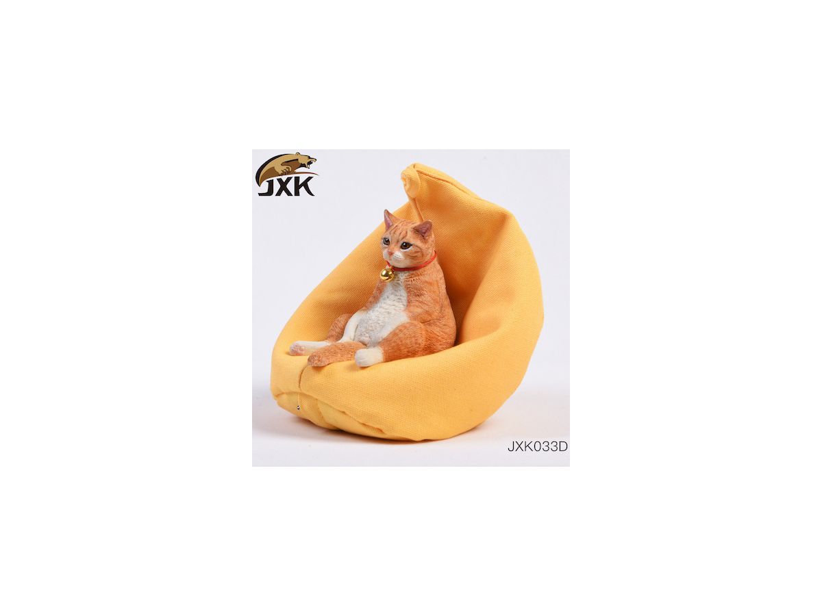 JXK-033D Lazy Cat with Sofa D (Ginger)