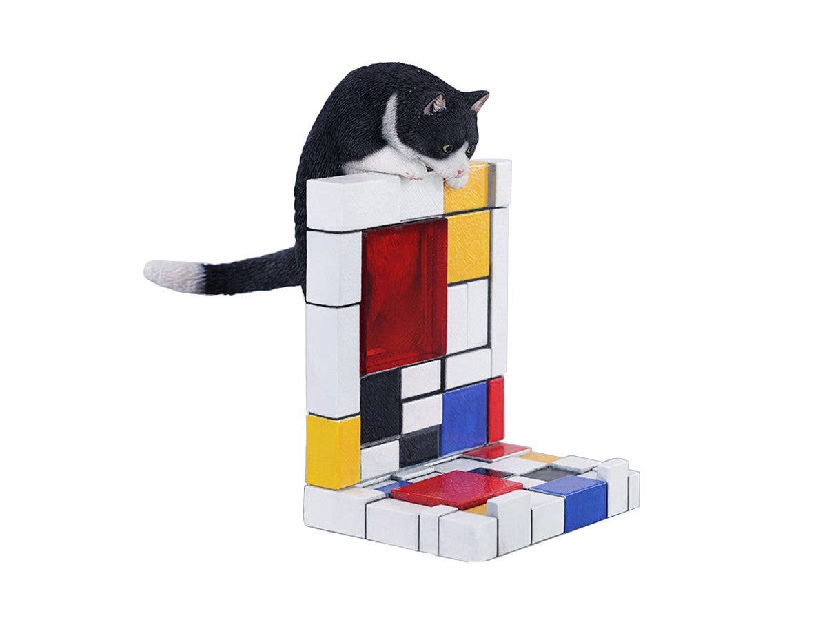 JXK Studio Cat Climbing the Wall B