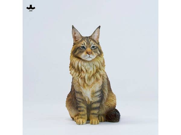 JXK Studio Sitting Maine Coon Cat A
