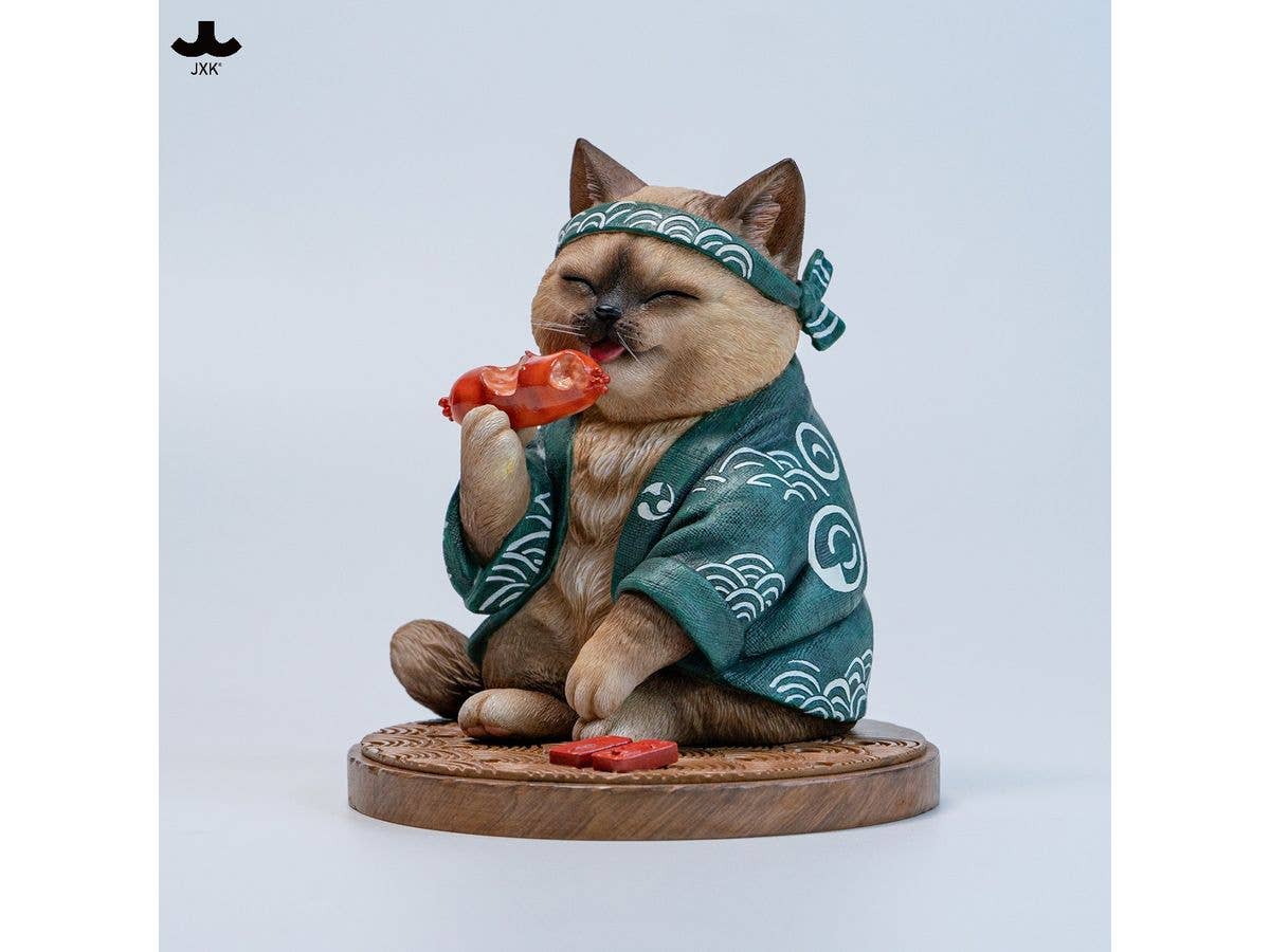 JXK Studio Octopus-shaped Sausages Boss Cat B