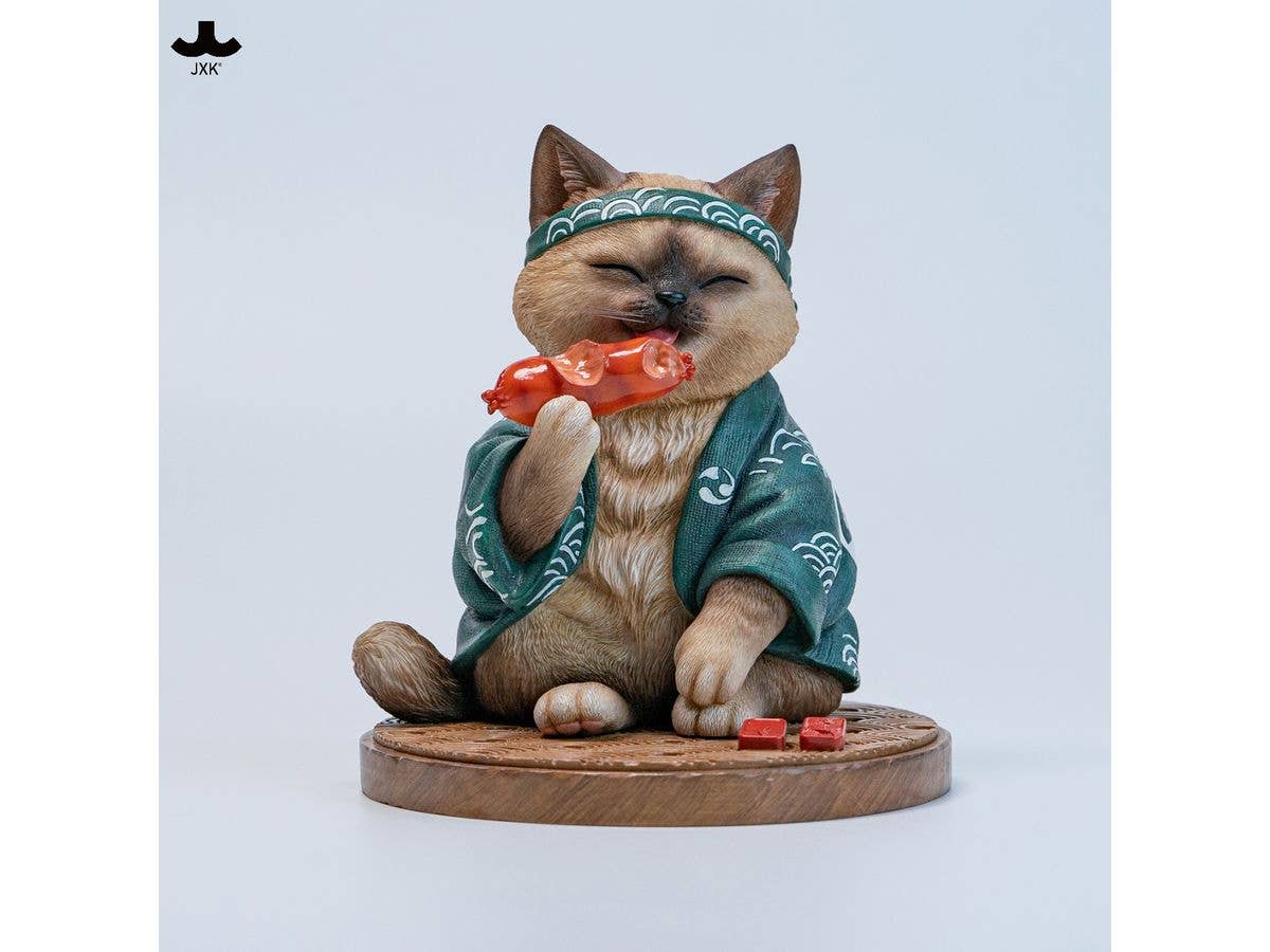 JXK Studio Octopus-shaped Sausages Boss Cat B