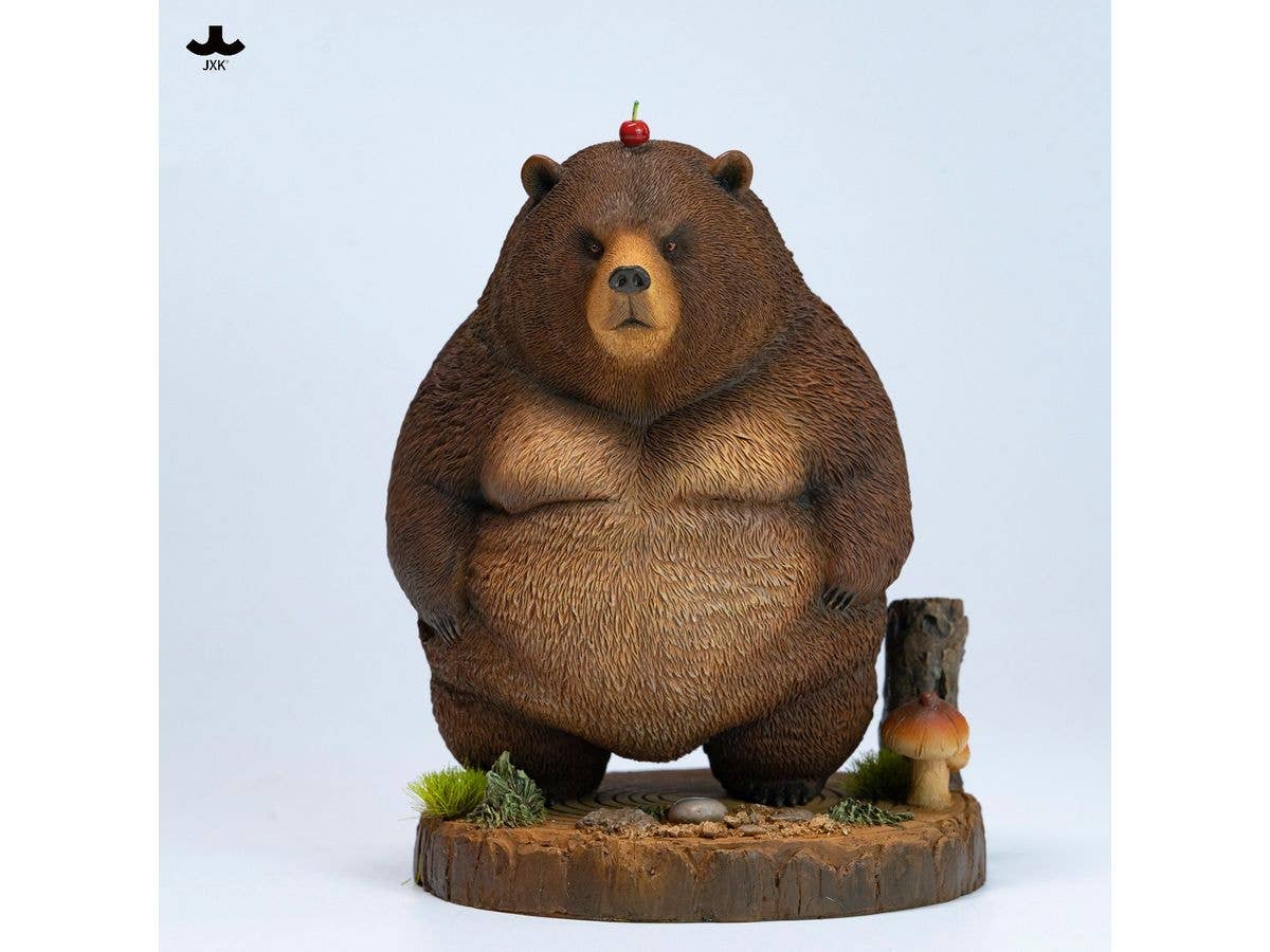 JXK Studio Chubby Bear With Base D