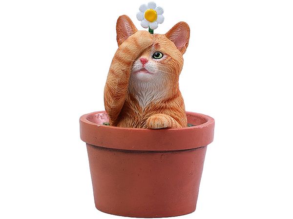 Flower Pot Cat D