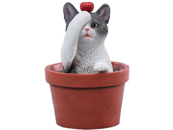 Flower Pot Cat F