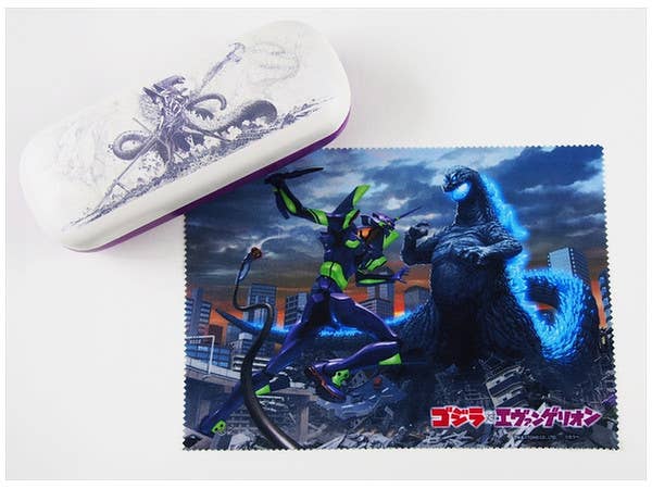 Godzilla vs. Evangelion: Glasses Case Set