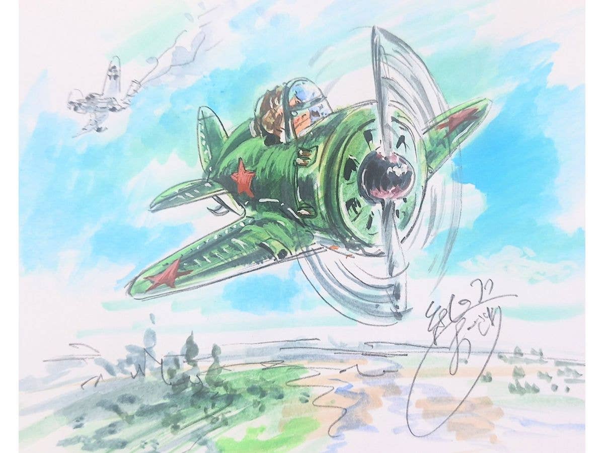 Polikarpov type5 With Female Pilot Unit