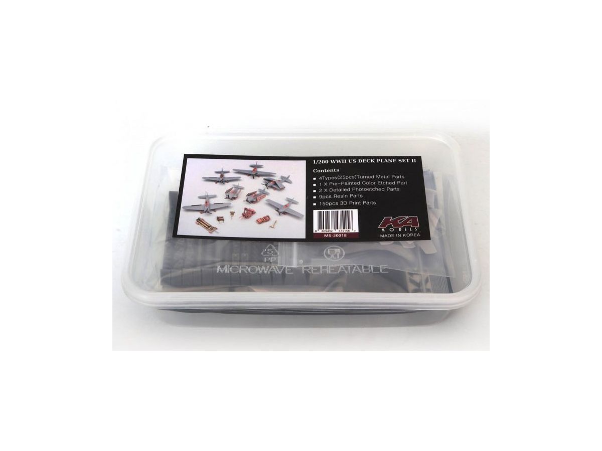 WWII US Navy Carrier-Based Aircraft Upgrade Set 2 for CV-6 Enterprise