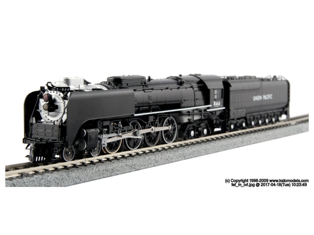 UP FEF-3 Steam Locomotive #844 Black