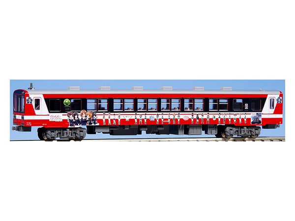 Kashima Rinkai Railway 6006 Girls und Panzer Ver. Wrapping Train