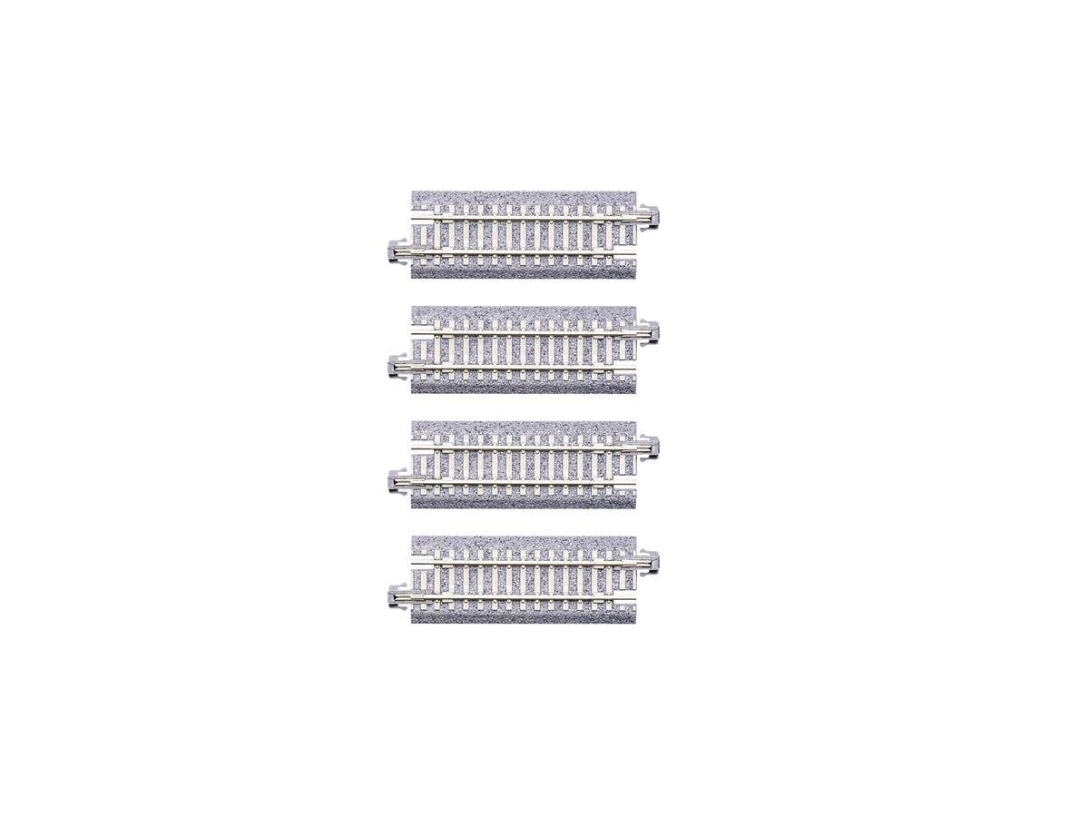 PC Straight Railway Tracks 64mm (4pcs)
