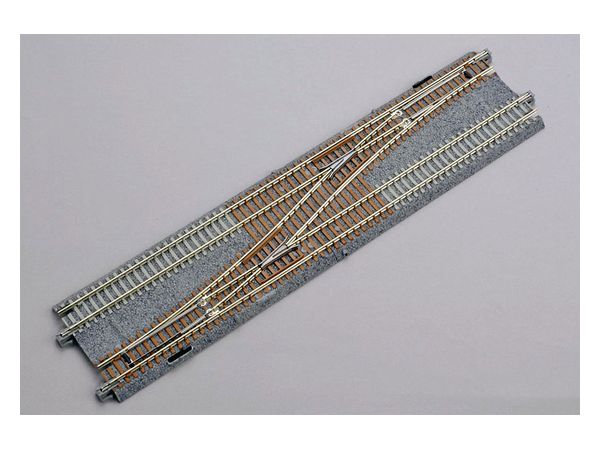 Double Track Single Cross Point No.4 (Left)
