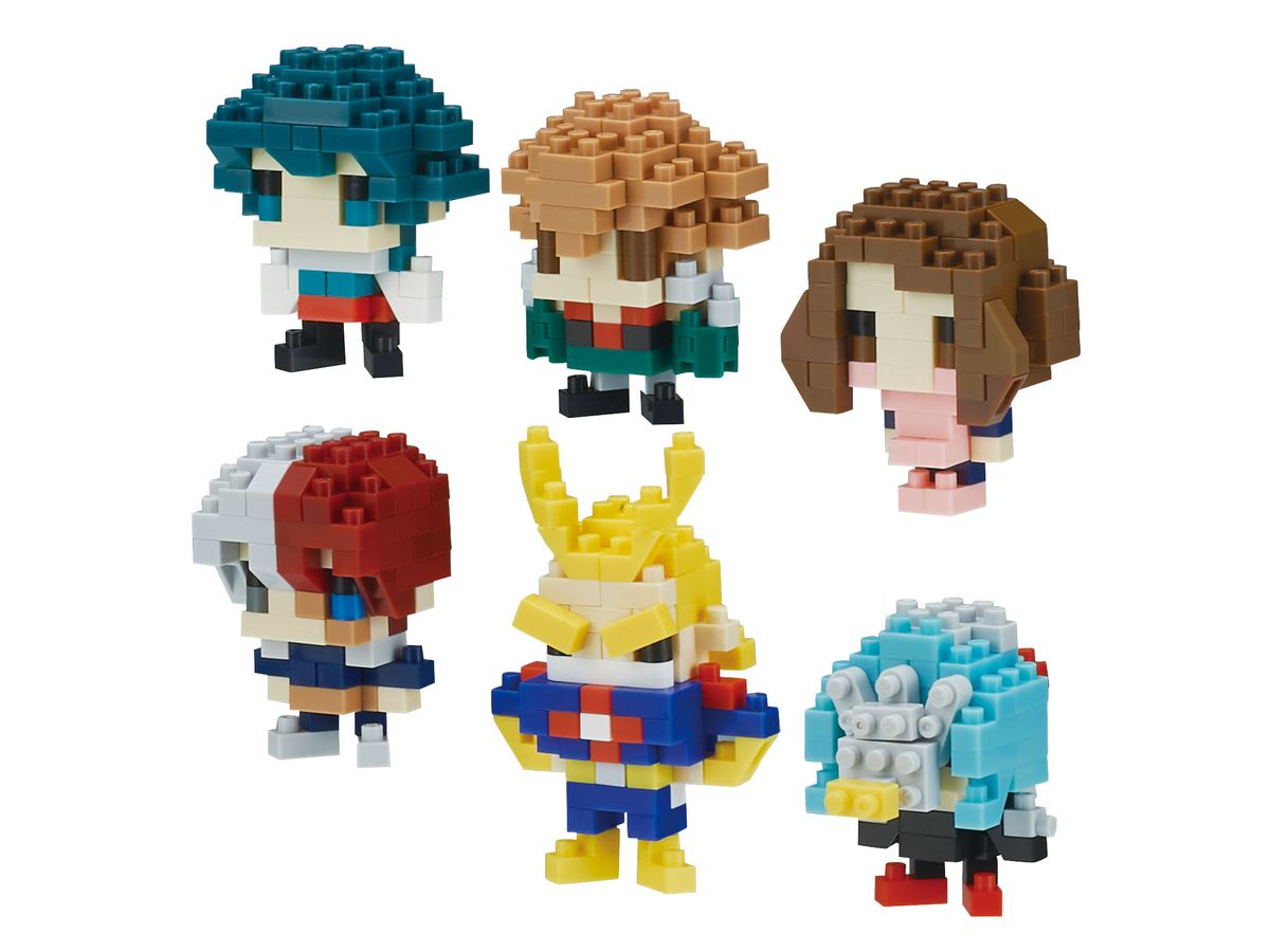 NBMC_09 Nanoblock Mininano My Hero Academia: 1Box (6pcs)