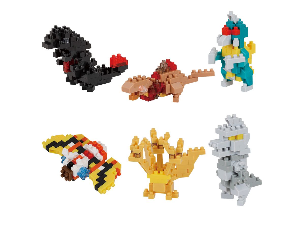 nanoblock NBMC_12 mininano Godzilla: 1Box (6pcs) (Reissue)