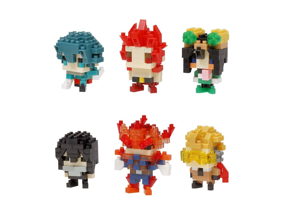 NBMC_23 Nanoblock Mininano My Hero Academia vol.2 : 1Box (6pcs)