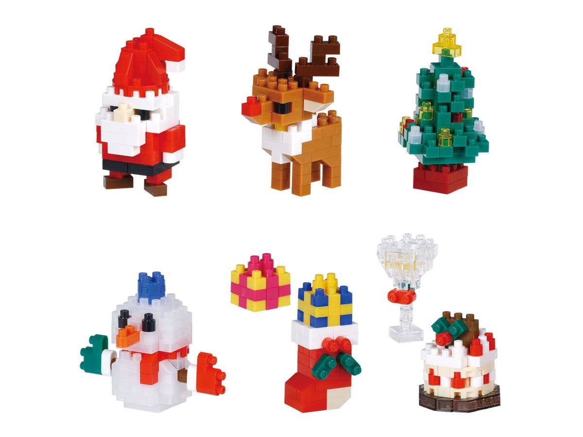 nanoblock NBMC_71S mininano Christmas 1Box 6pcs (Reissue)