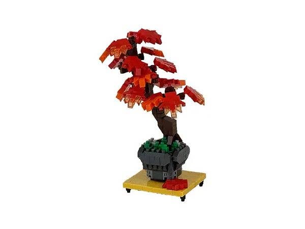nanoblock NBH_266 Bonsai Autumn Leaves