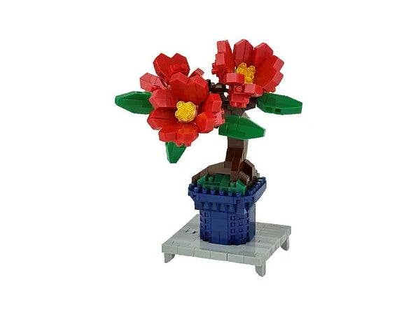 nanoblock NBH_267 Bonsai Camellia