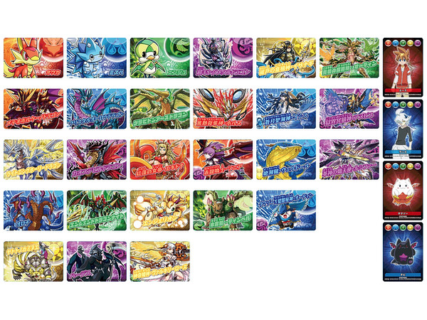 Puzzle & Dragons X: Premium Card Gum: 1Box (20pcs)