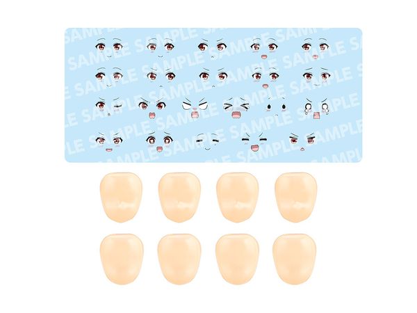 Customized Face & Decal Set Vol.8 Designed By Raguhonoerika For Emma Koishikawa A