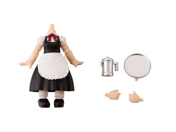Cu-Poche Extra Waitress Body Long Skirt (Black)