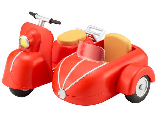 Cu-poche Extra: Bike & Sidecar (Cherry Red)