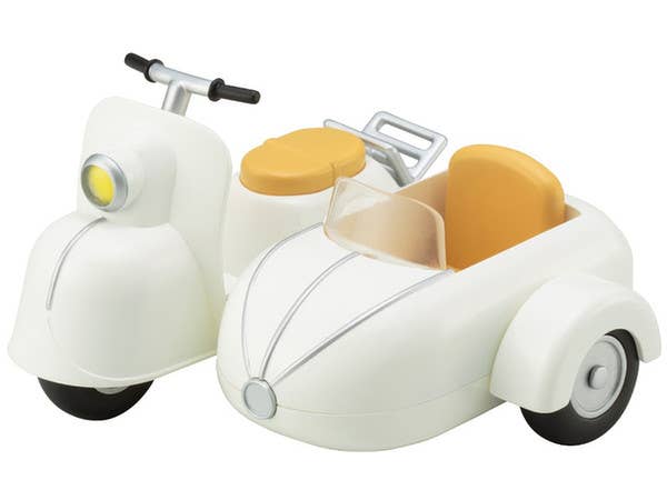Cu-poche Extra: Bike & Sidecar (Milk White)