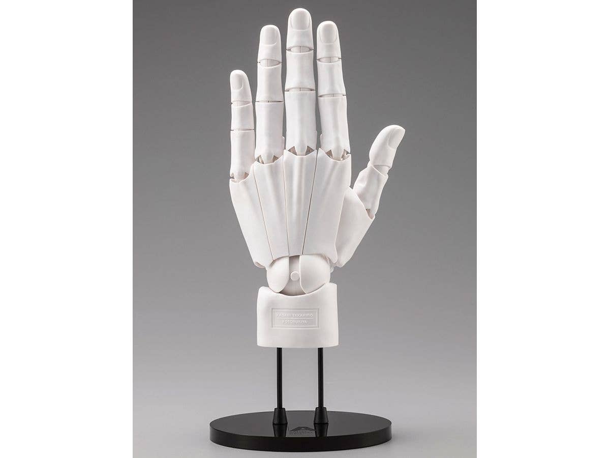 ARTIST SUPPORT ITEM Hand Model MEN'S/L -WHITE-
