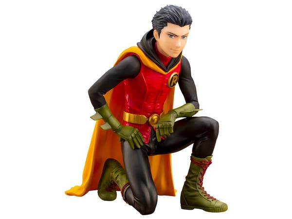 DC COMICS IKEMEN Damian Wayne Robin PVC (First Production Bonus Ver.)