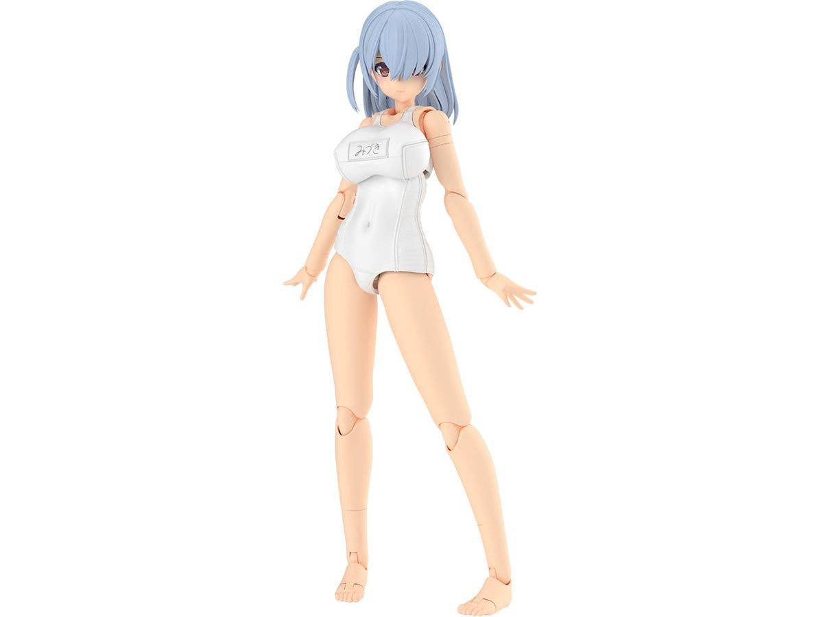 Frame Arms Girl Mizuki School Swimsuits White Ver.