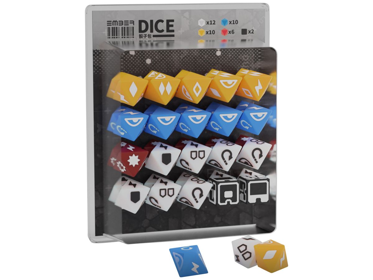 Obsidian Protocol - Dice Pack (Ember: Obsidian Protocol)