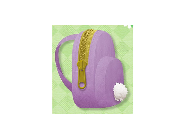 Pitanui mode Animal Backpack Pastel Purple