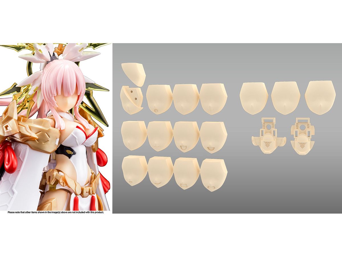 Megami Device M.S.G 06 Face Set AUV Skin Color A