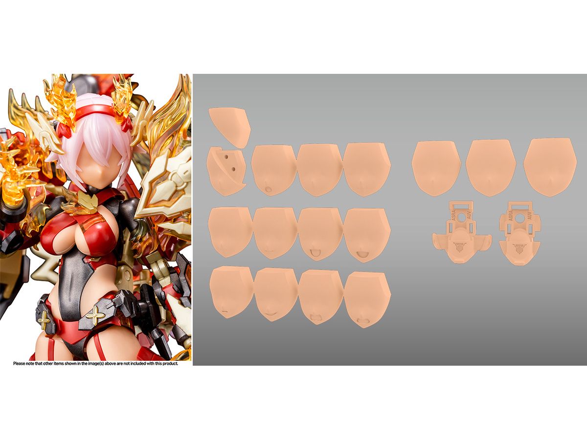 Megami Device M.S.G 06 Face Set AUV Skin Color D