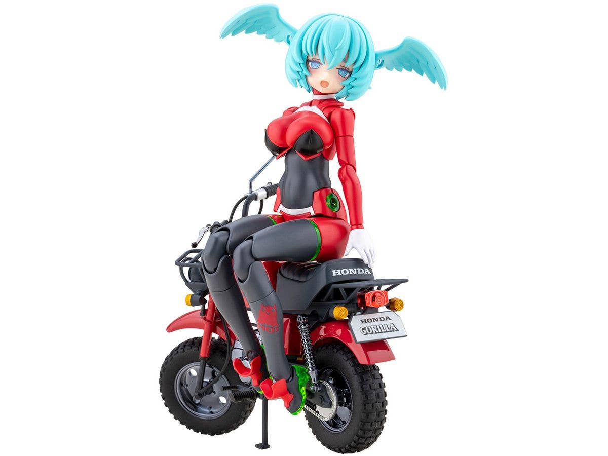 Megami Device PUNI MOFU RACING XIAO with 1/12 Honda Z50J Gorilla