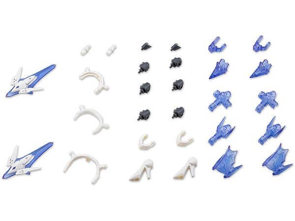 Mecha Supply 35 Holonic Headdress & Holonic High Heels White Ver.