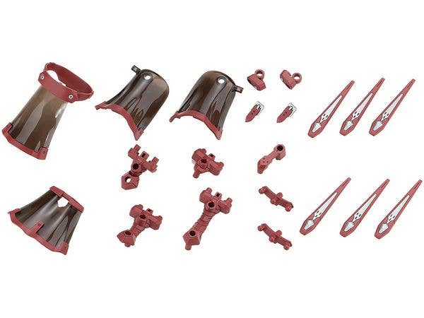 Mecha Supply 36 MISSION CLOAK Deep Red Ver.
