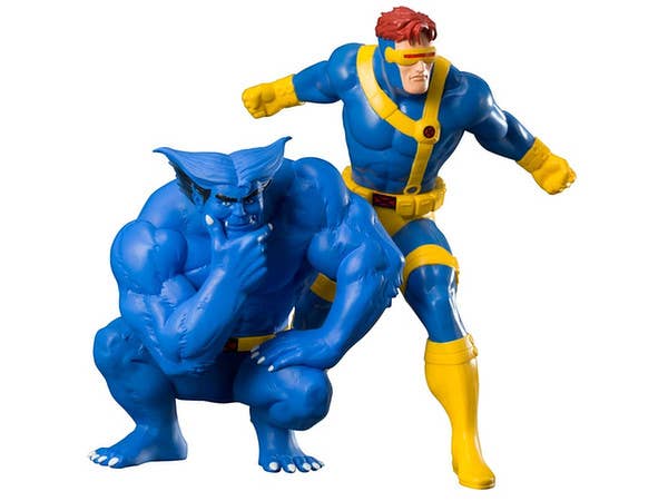 ARTFX+ X-Men: Cyclops & Beast 2-Pack PVC