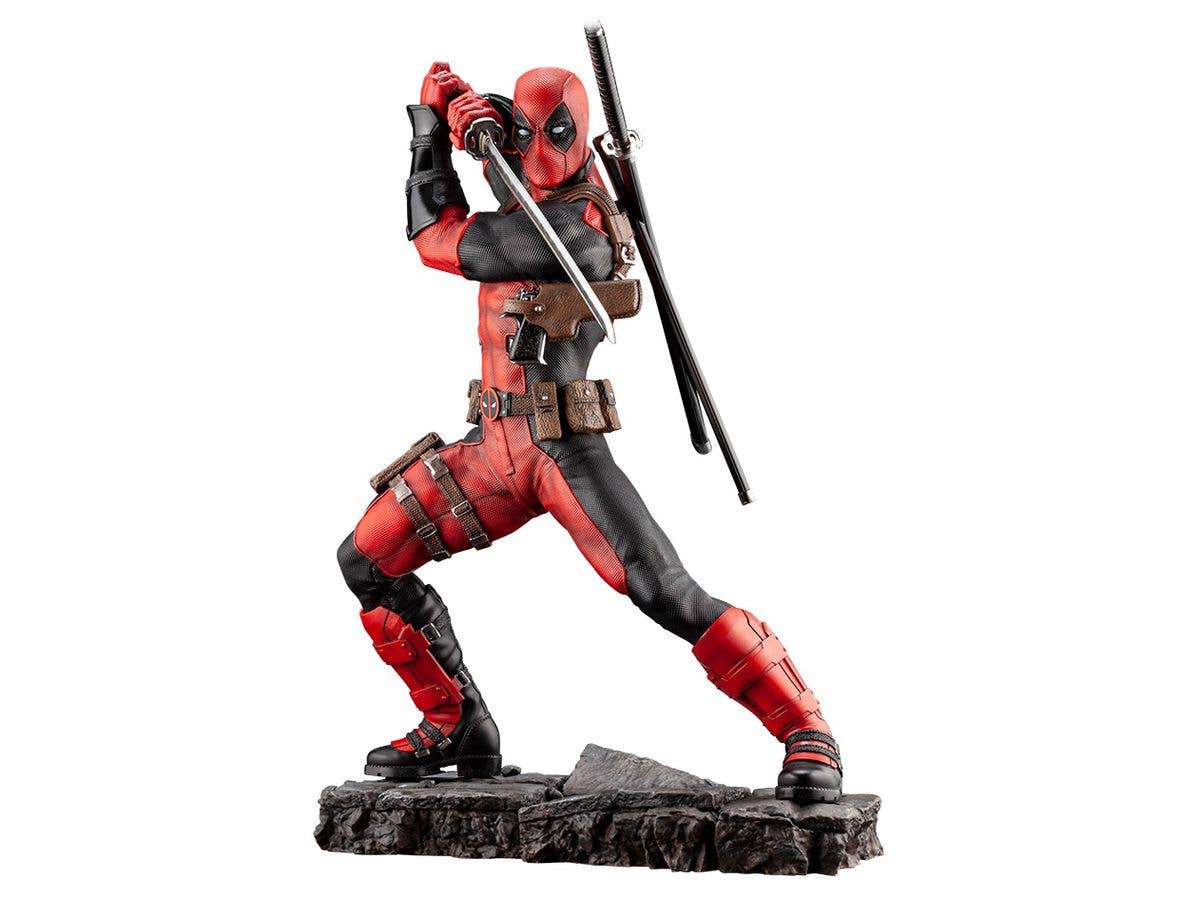 Deadpool Maxim Fine Art Statue Cold Cast Completed Figure