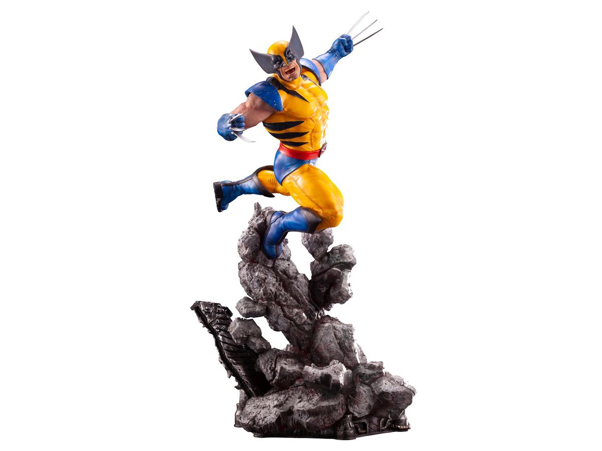 Wolverine X-MEN Fine Art Statue Cold Casting Completed Figure